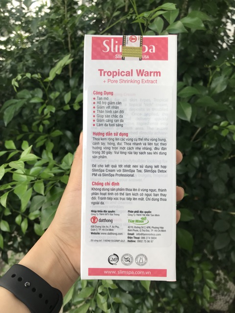 KEM MASSAGE TAN MỠ SLIMSPA CREAM