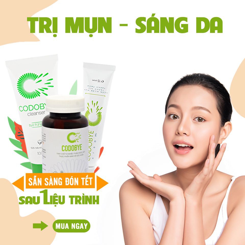 CODOBYE CLEANSER ® 100g - Sữa Rửa Mặt Thảo Mộc Ngừa Mụn