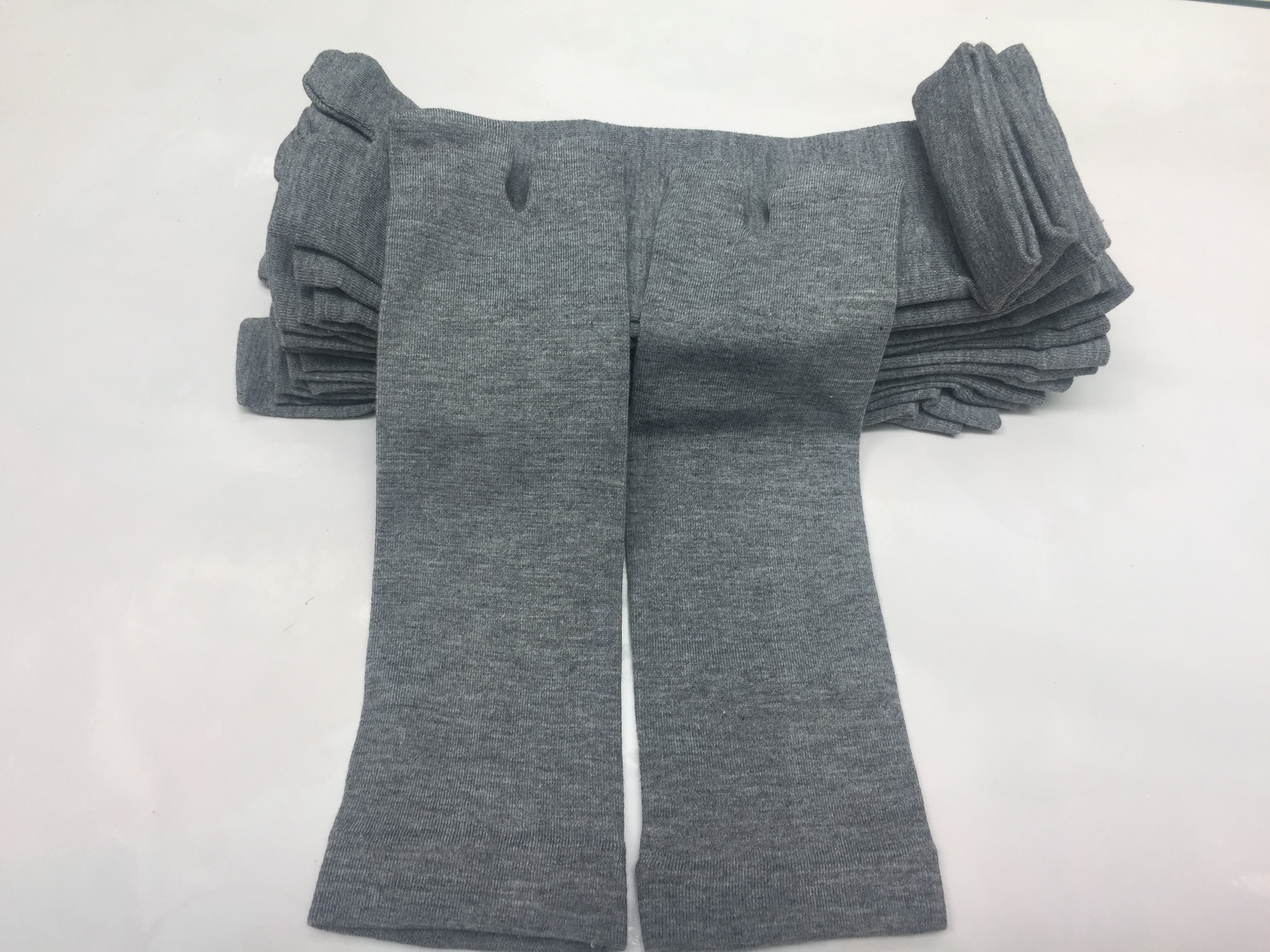 Combo 10 vớ cotton xỏ ngón màu xám
