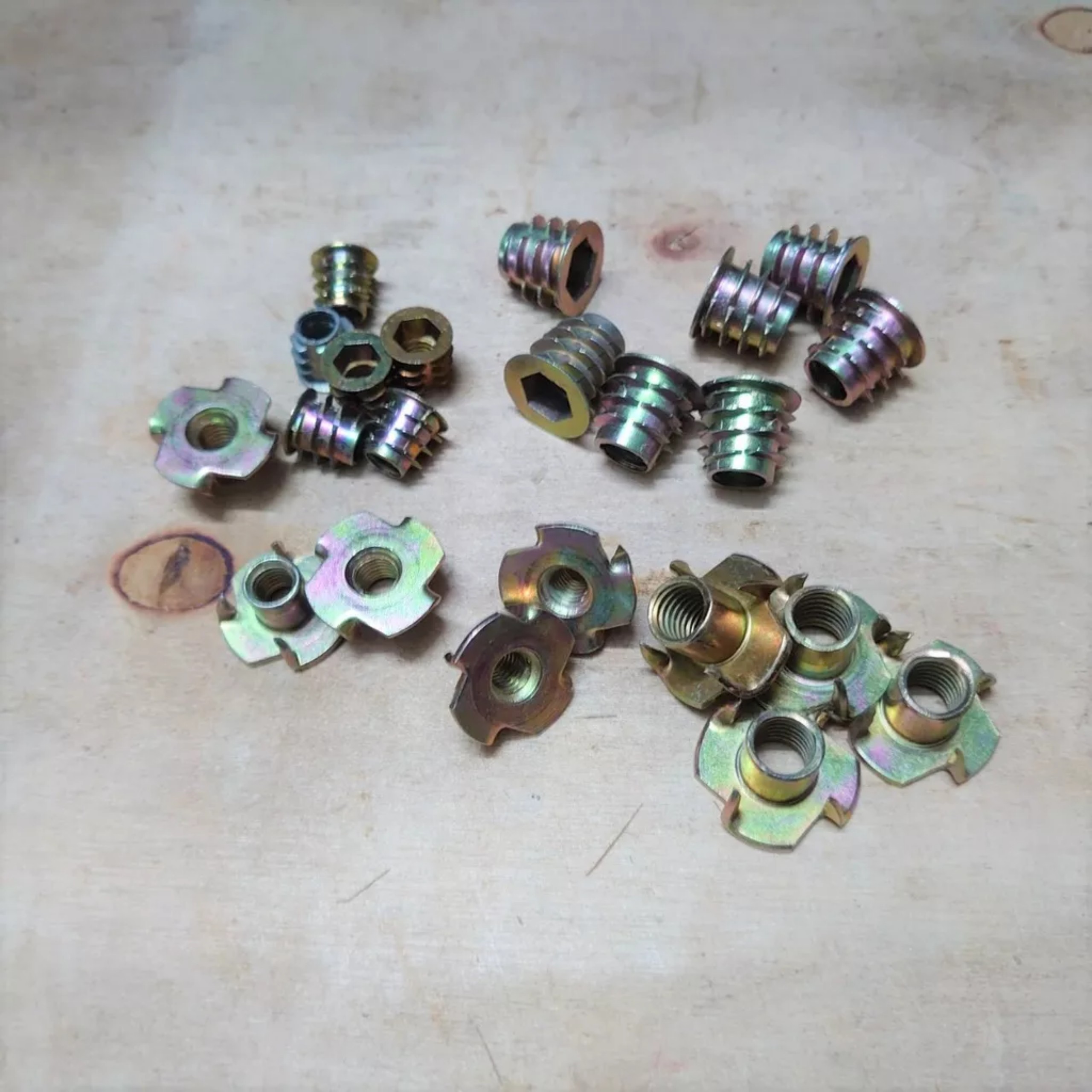 Ốc cấy, khế, tán chấu phi 6, phi 8, 1 combo là 10 con