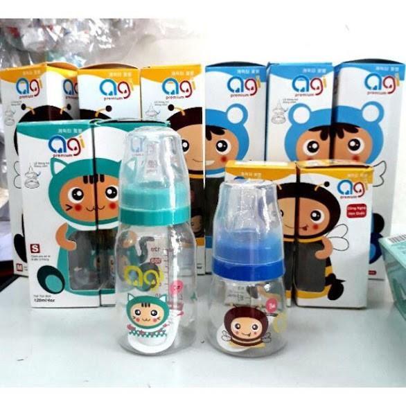 Bộ 3 Bình Sữa Agi 60ml + 120ml + 250ml
