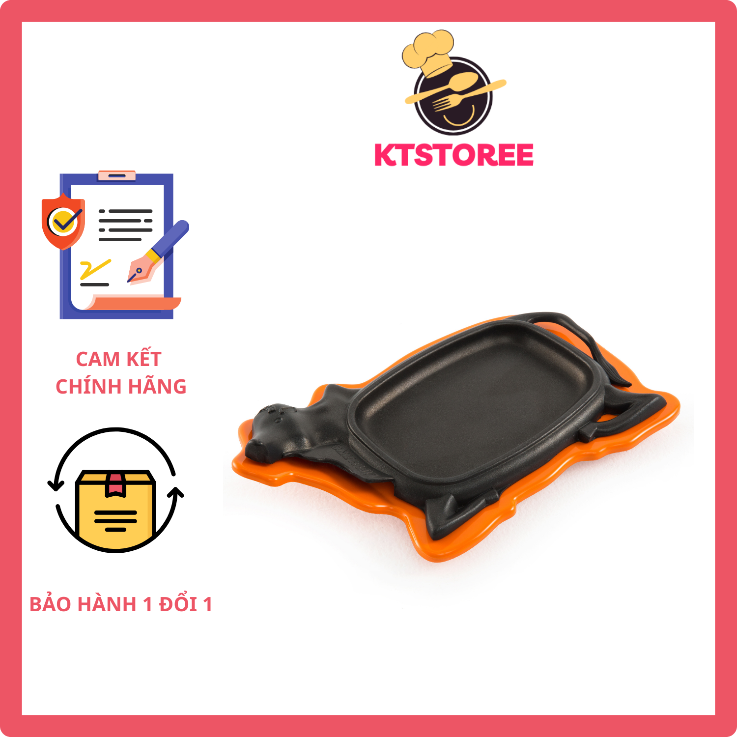 Chảo Bò Bít Tết ADC Kim Hằng KHG8008