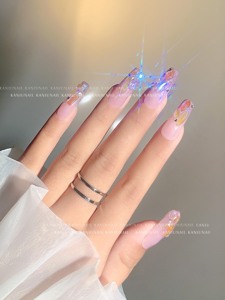 Set 100 Viên Đá Kiểu Pha Lê Siêu Nhẹ | Trang Trí Móng Tay
