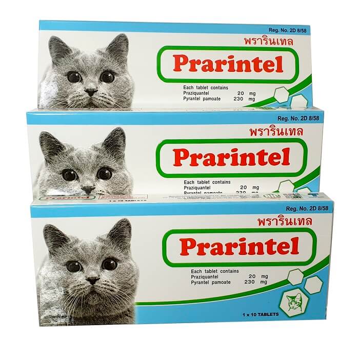 Xổ Prarintel dành cho mèo (1 viên)