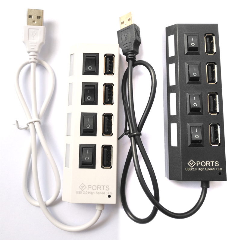 Bộ Chia USB 4 Cổng - hub USB2.0 tốc độ cao dễ dàng sử dụng