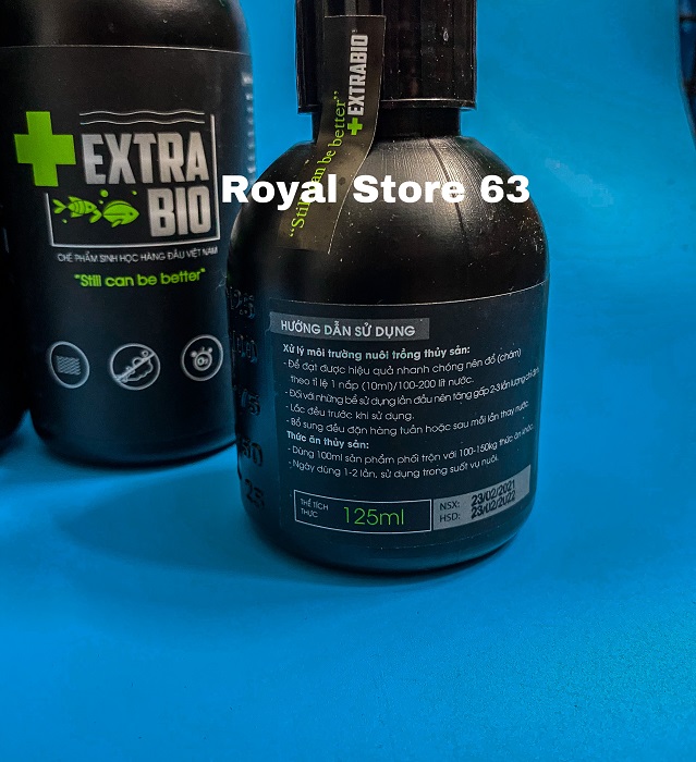 Extra Bio men vi sinh cao cấp cho cá cảnh