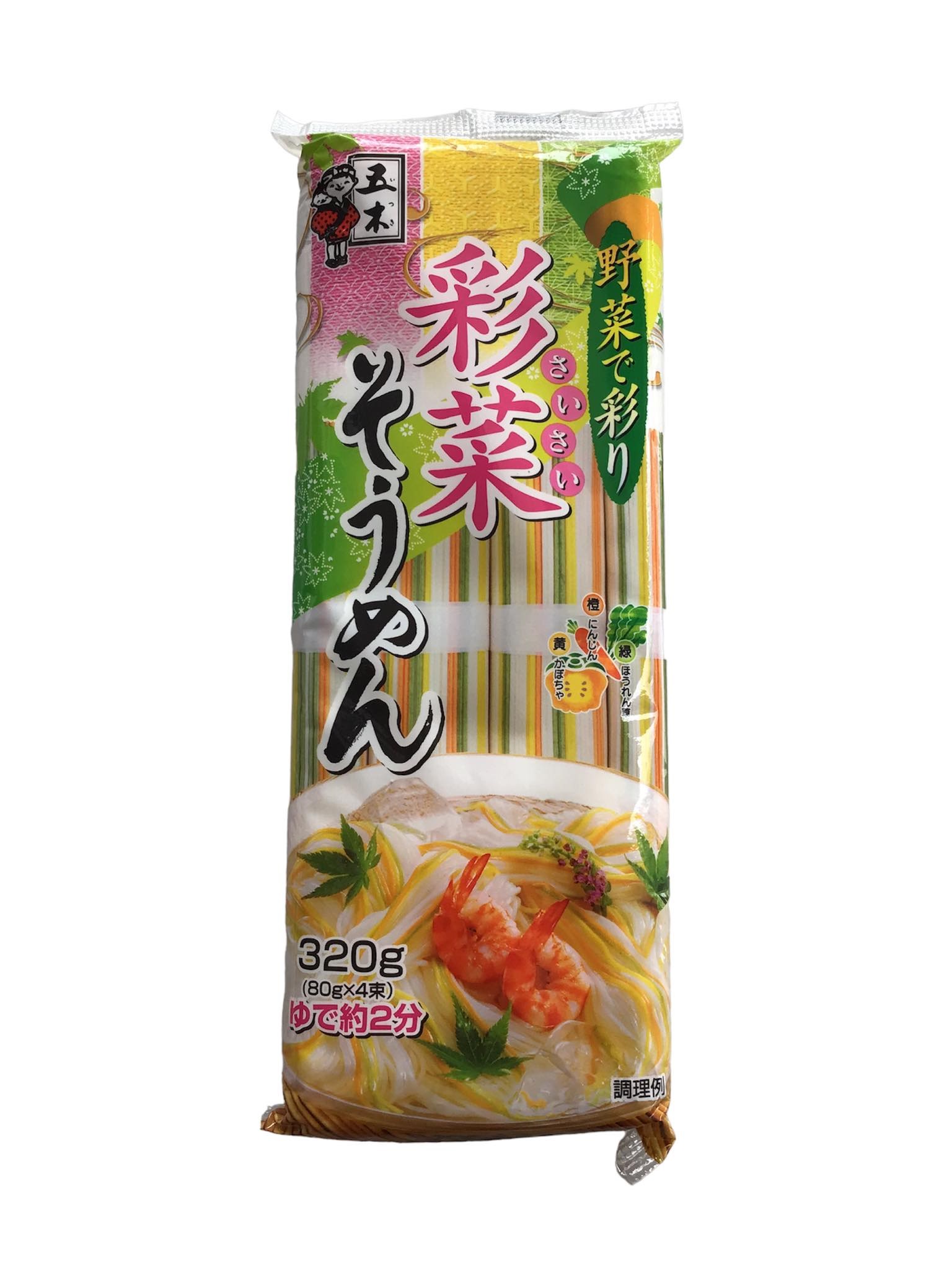Mì somen Itsuki sắc màu 320g - date 31/5/25