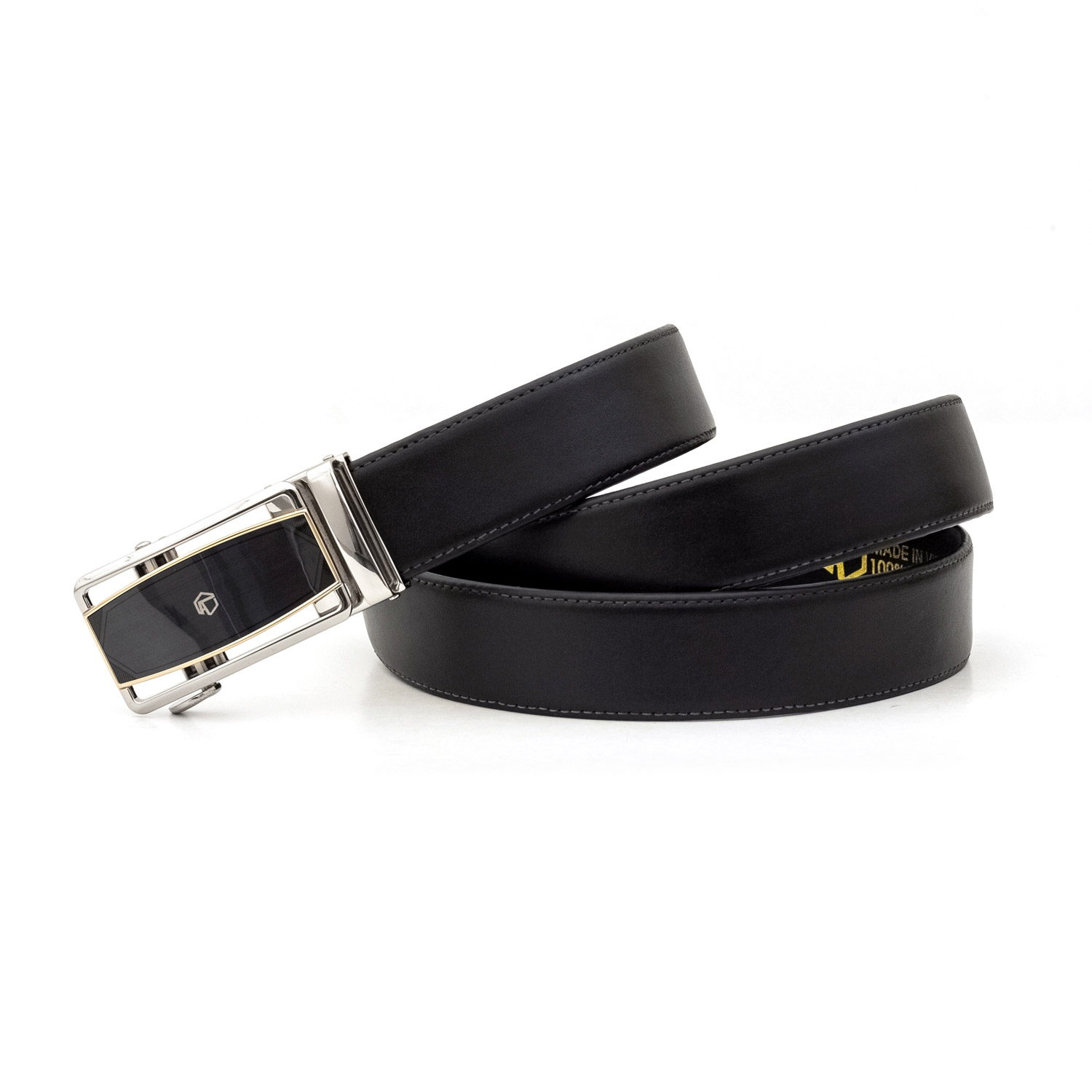 Thắt lưng da bò EMO MNT4-08 | Anh Tho Leather | Da Nappa nhập khẩu