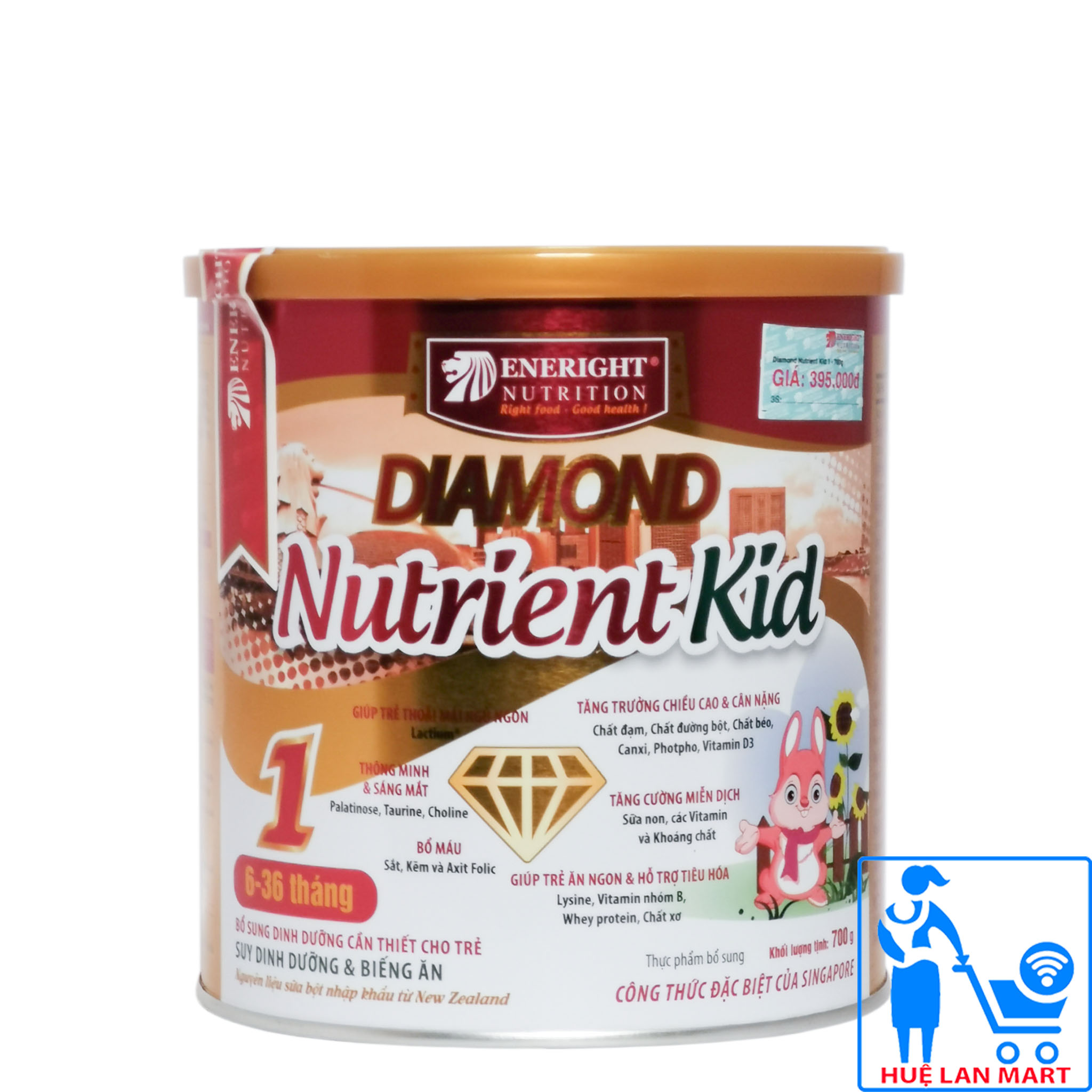 Sữa Bột DIAMOND Nutrient Kid 1 - Hộp 700g Cho trẻ 6 36 tháng tuổi
