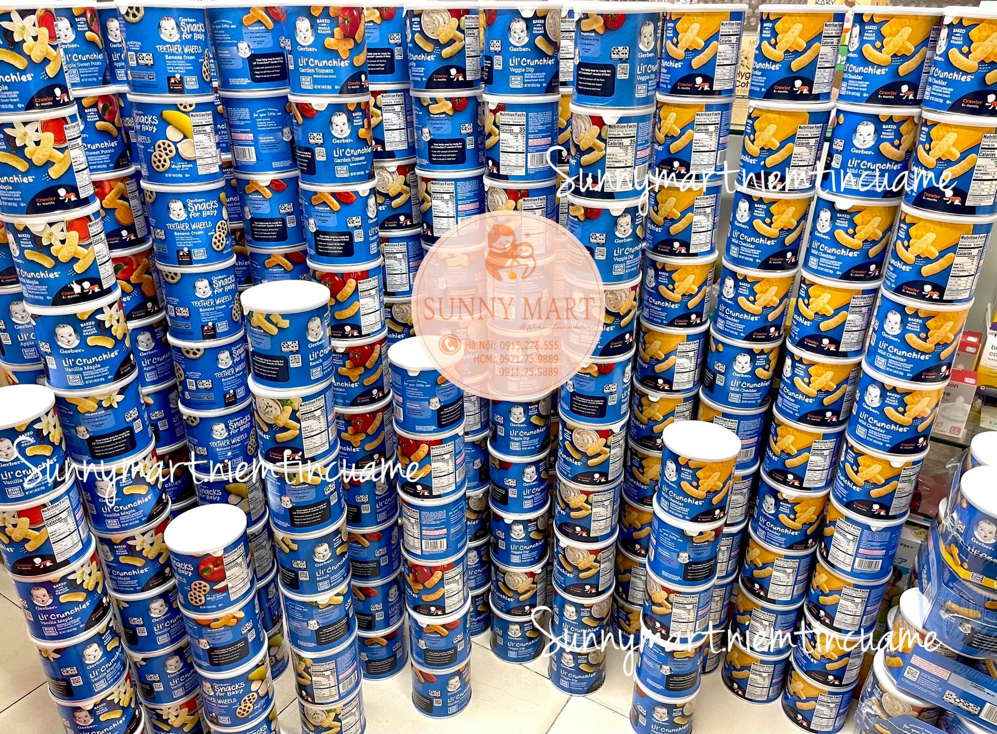 Bánh Gerber hộp lùn 8m