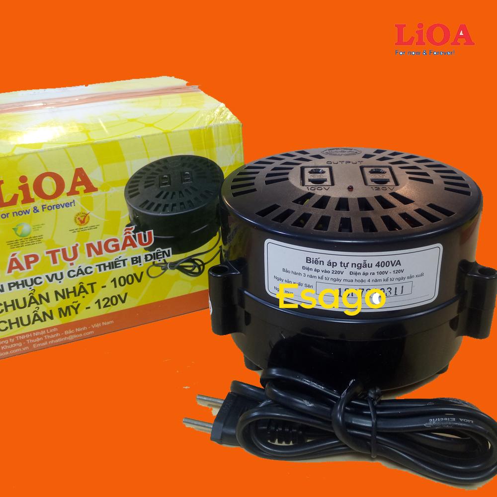 Đổi điện 220V sang 100 & 120V LiOA công suất 400VA - DN004