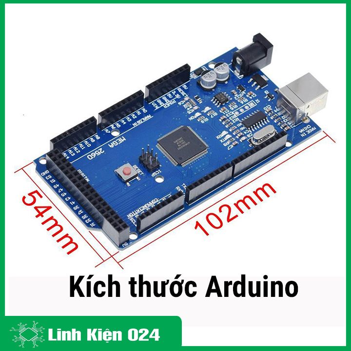 Kit Arduino Mega2560 R3 - CH340 thế hệ 3 tặng kèm cáp nạp code