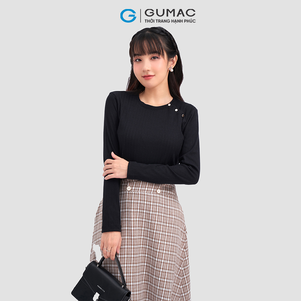 Váy A xòe lưng kiểu VC12043 thời trang GUMAC