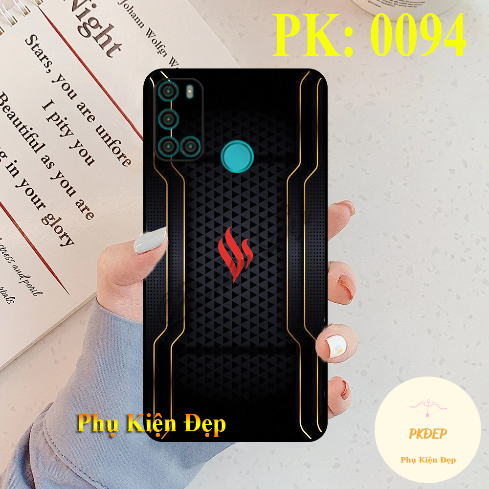 Ốp lưng Vsmart Joy 4 dẻo đen in hình Công nghệ siêu đẹp
