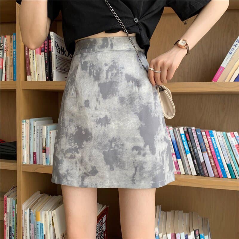 [HCM]☘ CHÂN VÁY DENIM LOANG.