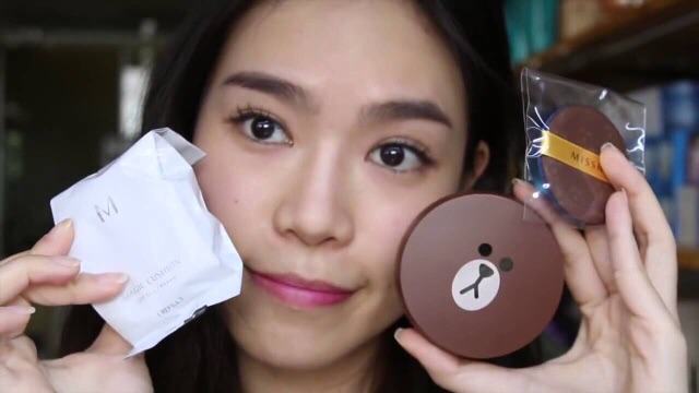 Phấn Nước Gấu Nâu Missha Kiềm Dầu