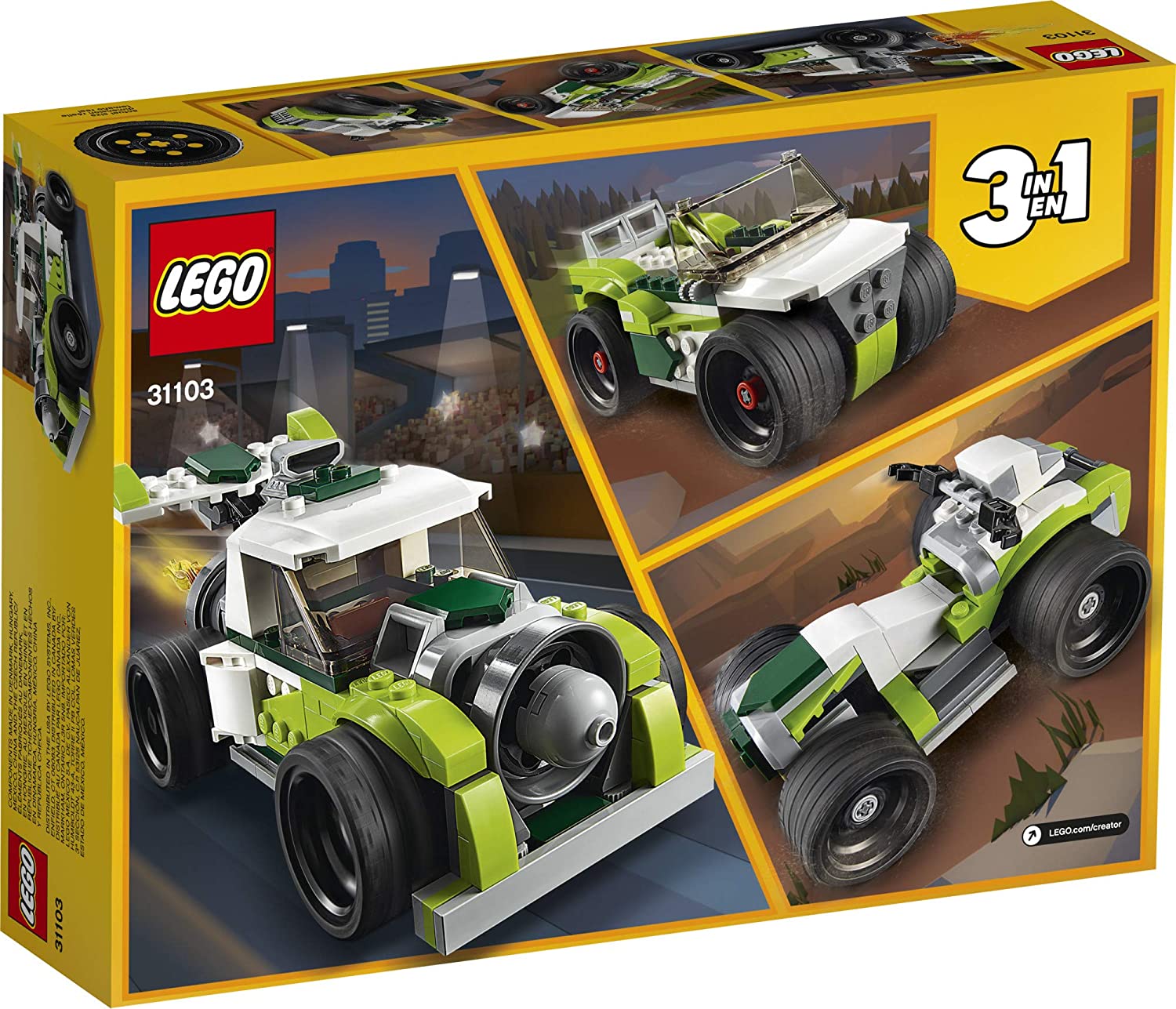 Đồ chơi LEGO CREATOR - Rocket Truck - Mã SP 31103