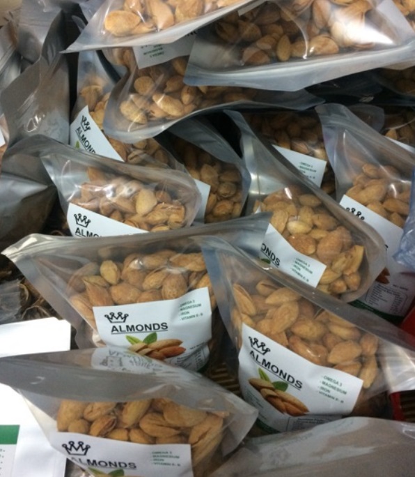 Hạt hạnh nhân vỏ mỏng rang bơ 500g loại 1