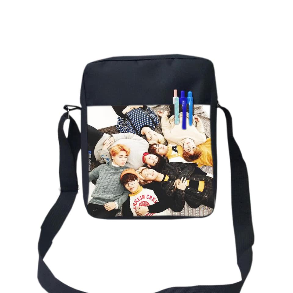 tui deo chéo logo bts