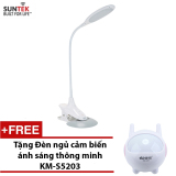 Đèn LED để bàn thông minh SUNTEK KM-S059 + Tặng kèm Đèn ngủ cảm biến ánh sáng KM-S5203 trị giá 99.000đ