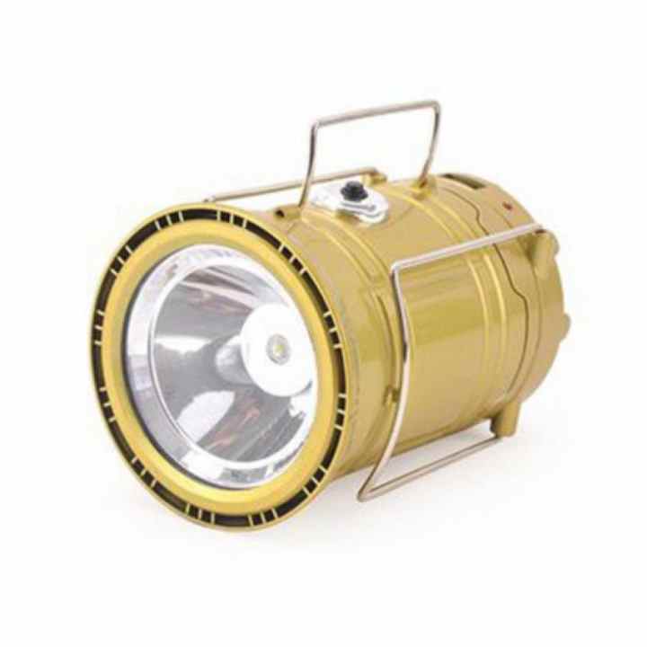 Đèn LED năng lượng mặt trời 3 trong 1 SUNTEK JH-5800T (Vàng)