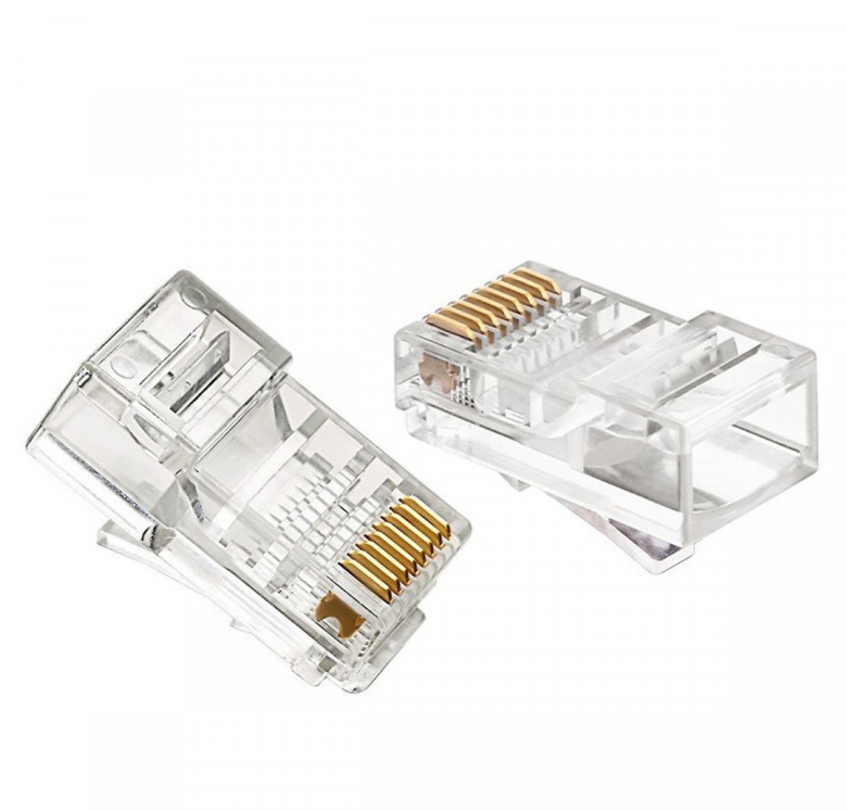 Đầu bấm mạng/ hạt mạng (cat 5) RJ45 - túi (100 hạt mạng)
