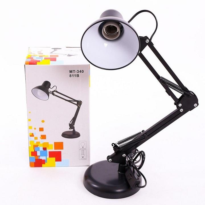 Đèn Bàn Học Pixar Luxo Xoay có Đế Kẹp