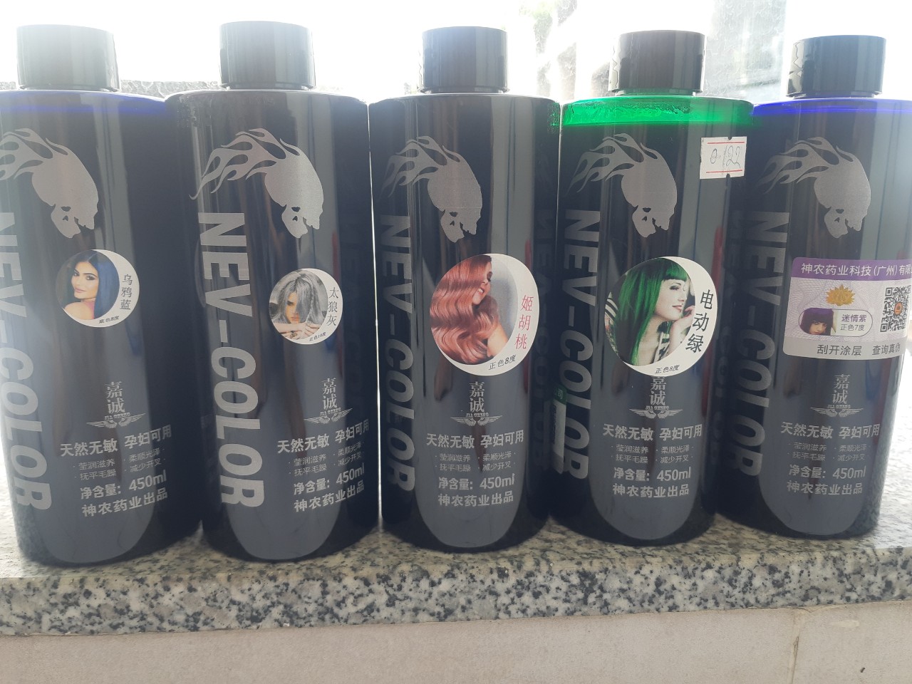 thuốc nhuộm phủ bóng màu tím 6/66