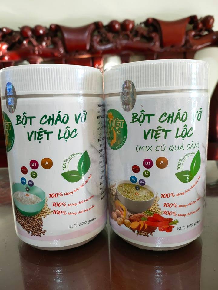 Cháo Vỡ Việt Lộc dành cho bé 8 tháng