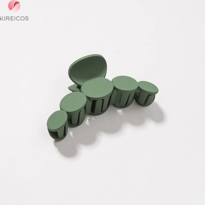 [HCM]Kẹp Gấp Tóc Càng Cua 5 Chấm Tròn Loại Lớn - kireicos