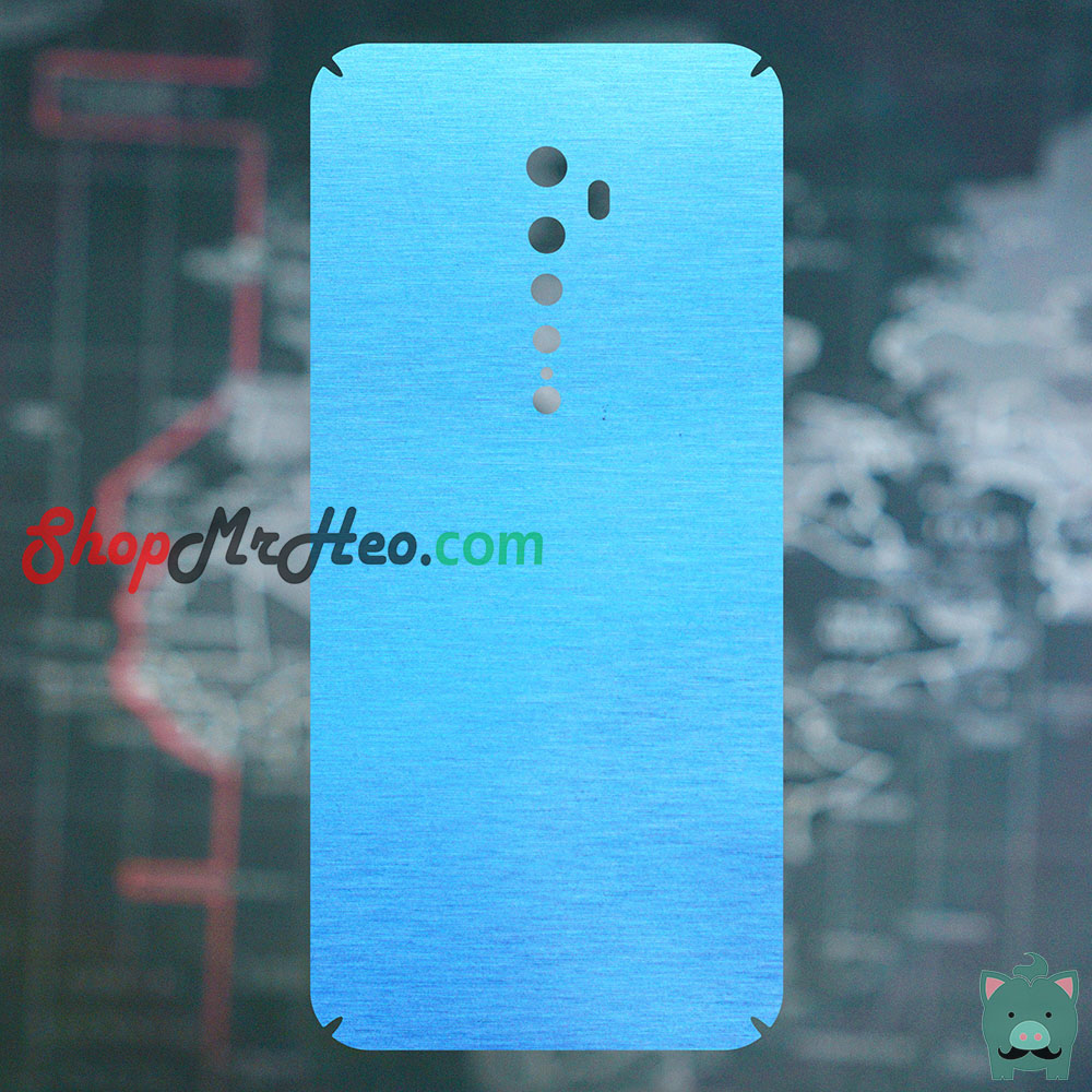 [HCM]Skin Dán Mặt Sau Lưng Vân Nhôm OPPO Reno2 - Reno 2 - Reno2 F - Reno 2F