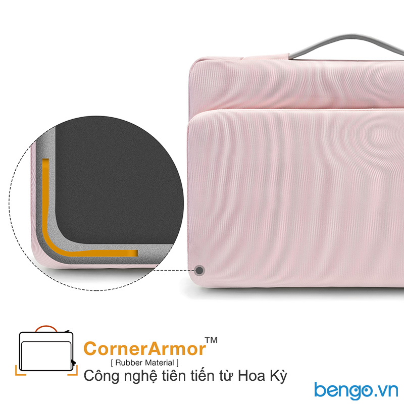 [HCM]Túi xách chống sốc MacBook Pro 13” 2018 TOMTOC (USA) Briefcase
