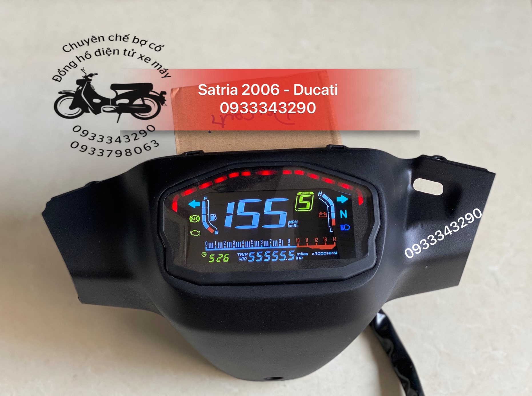 Trọn Bộ Bợ Cổ SATRIA 2006 - DUCATI