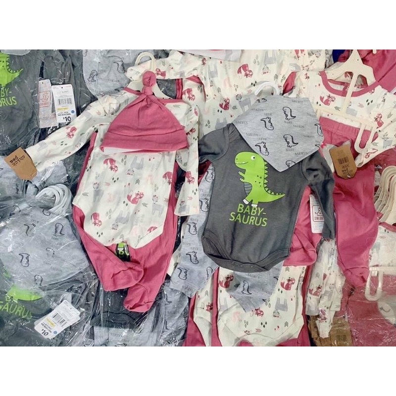 [HCM]Body Suit Cho Bé 3 Chi Tiết