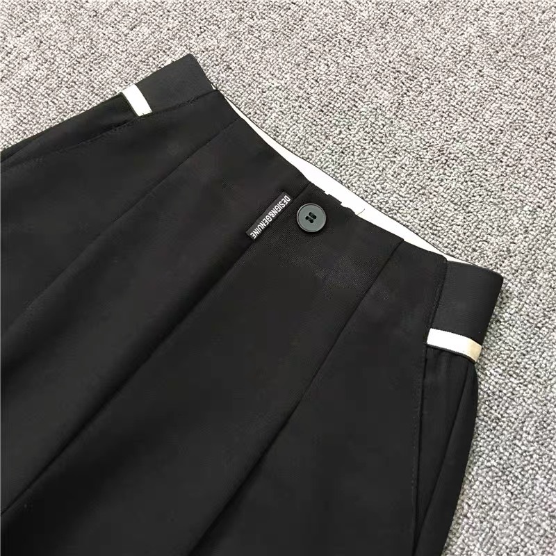 Quần Baggy Nữ Cạp Cao Chất Umi Hàn Co Giãn 4 Chiều