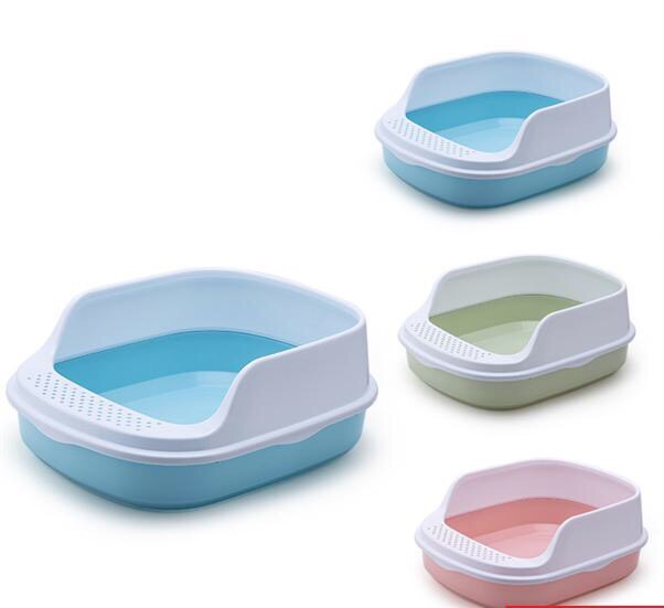 [HCM]Khay đựng cát vệ sinh mèo oval size lớn