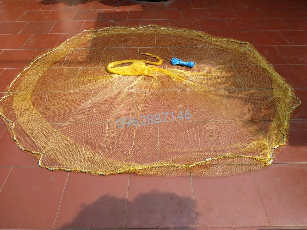 ● chài bắt cá thái lan 2.5kg bung 5m