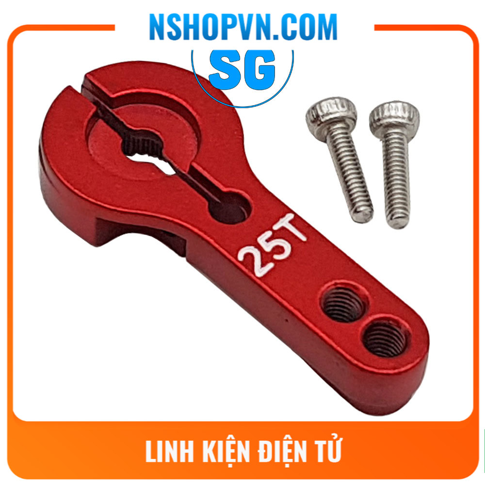 Cánh tay servo kim loại 25t