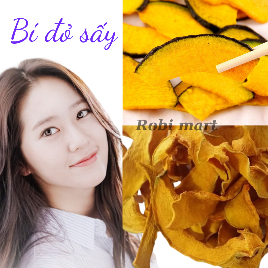 [HCM]Bí đỏ thái lát sấy lạnh -Trọng lượng 100 gram