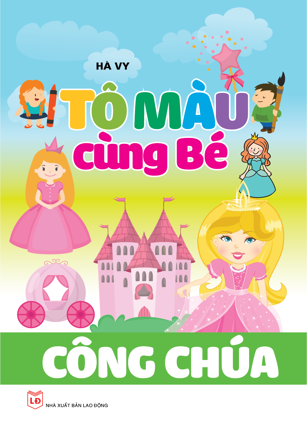Combo 5: TÔ MÀU CÙNG BÉ 5 (5 cuốn)