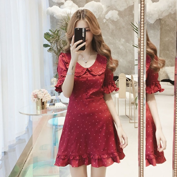 Đầm Búp Bê Cổ Sen - NTT