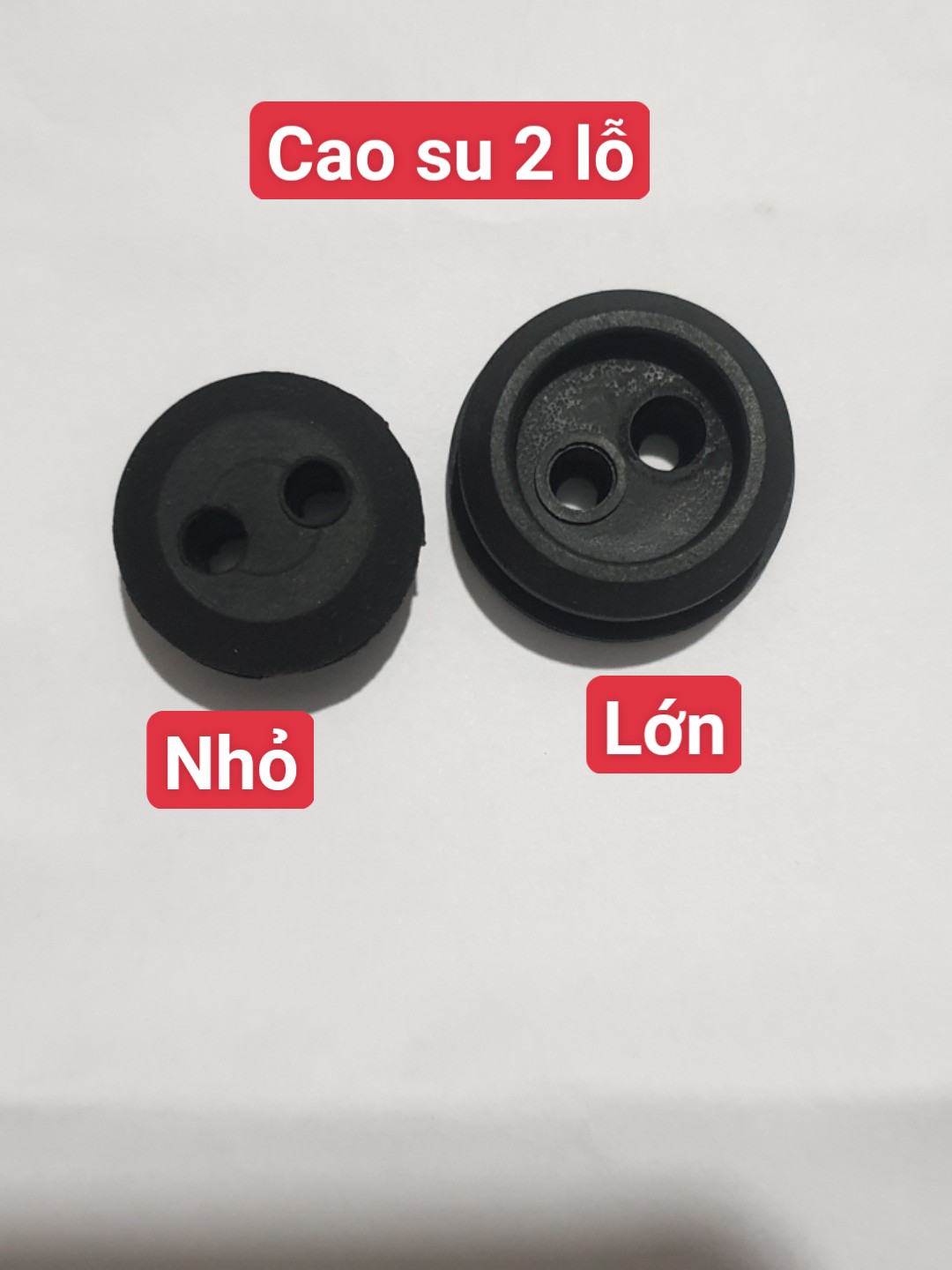 Cao su 2 lo dùng cho máy cắt cỏ các loại . loại lớn