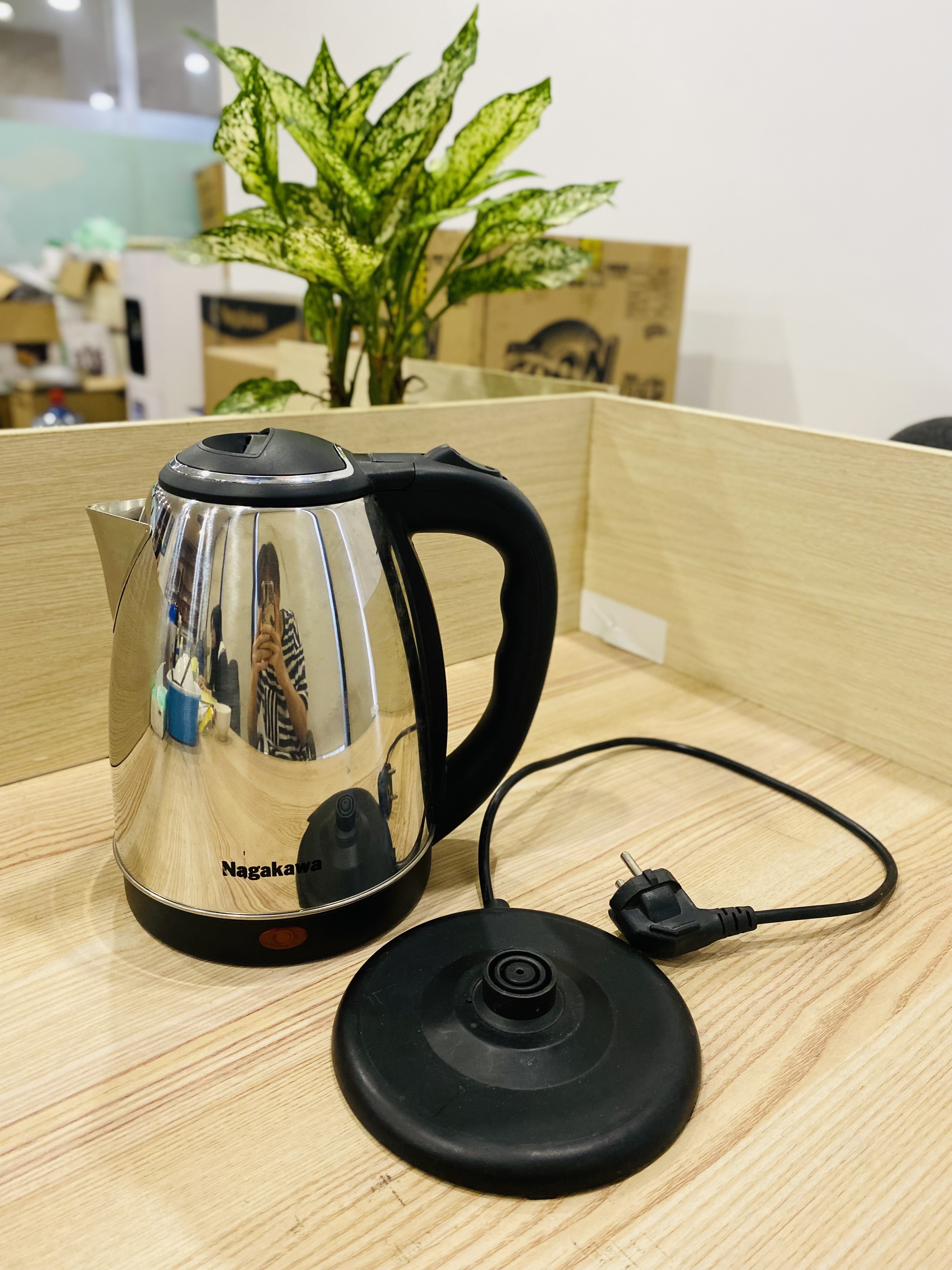 Ấm siêu tốc 1.8L Nagakawa NAG0308