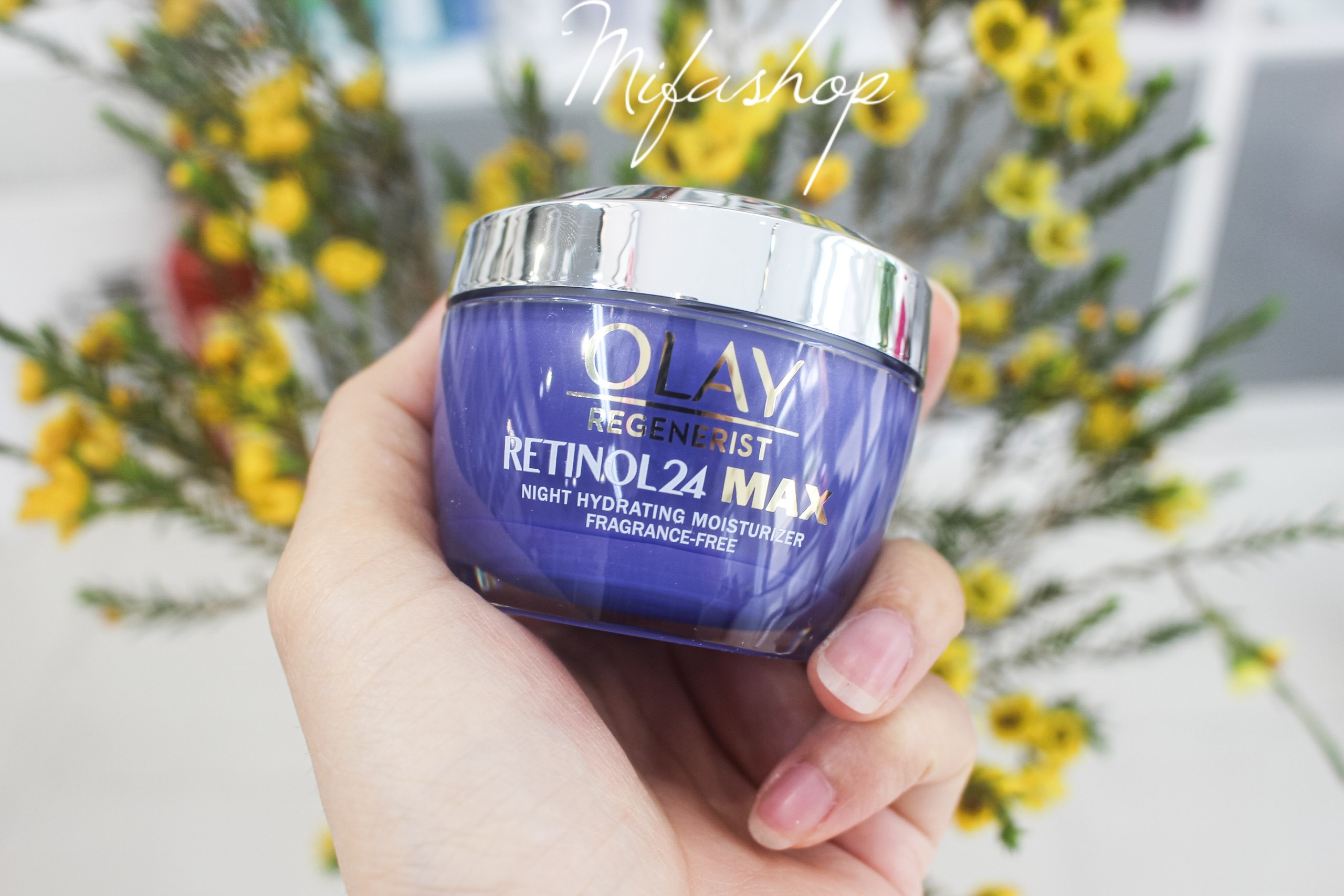 Kem Dưỡng Da Regenerist Retinol 24 Night Moisturizer Max Olay 48G