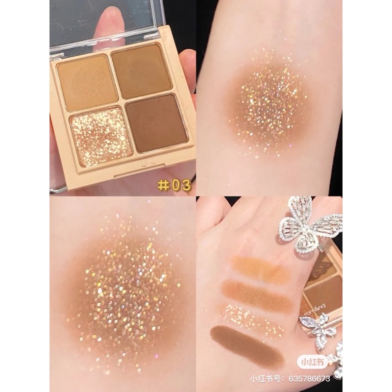 BẢNG PHẤN MẮT 4 Ô ROMAND BETTER THAN EYES