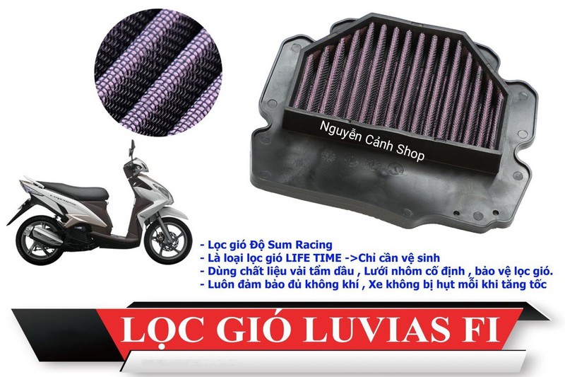 lọc gió độ luvias fi - PhuTungVip