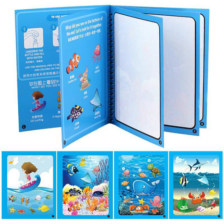 Bộ Tô Màu Nước Hót Hít