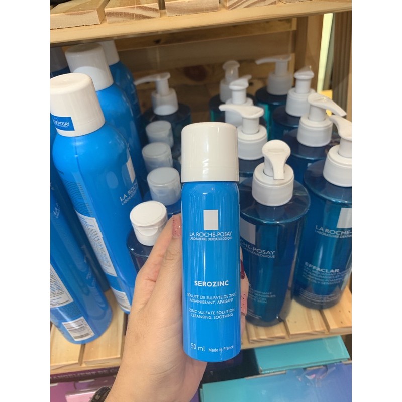 [HCM]Xịt khoáng da dầu mụn La Roche Posay SEROZINC ( 50mL )