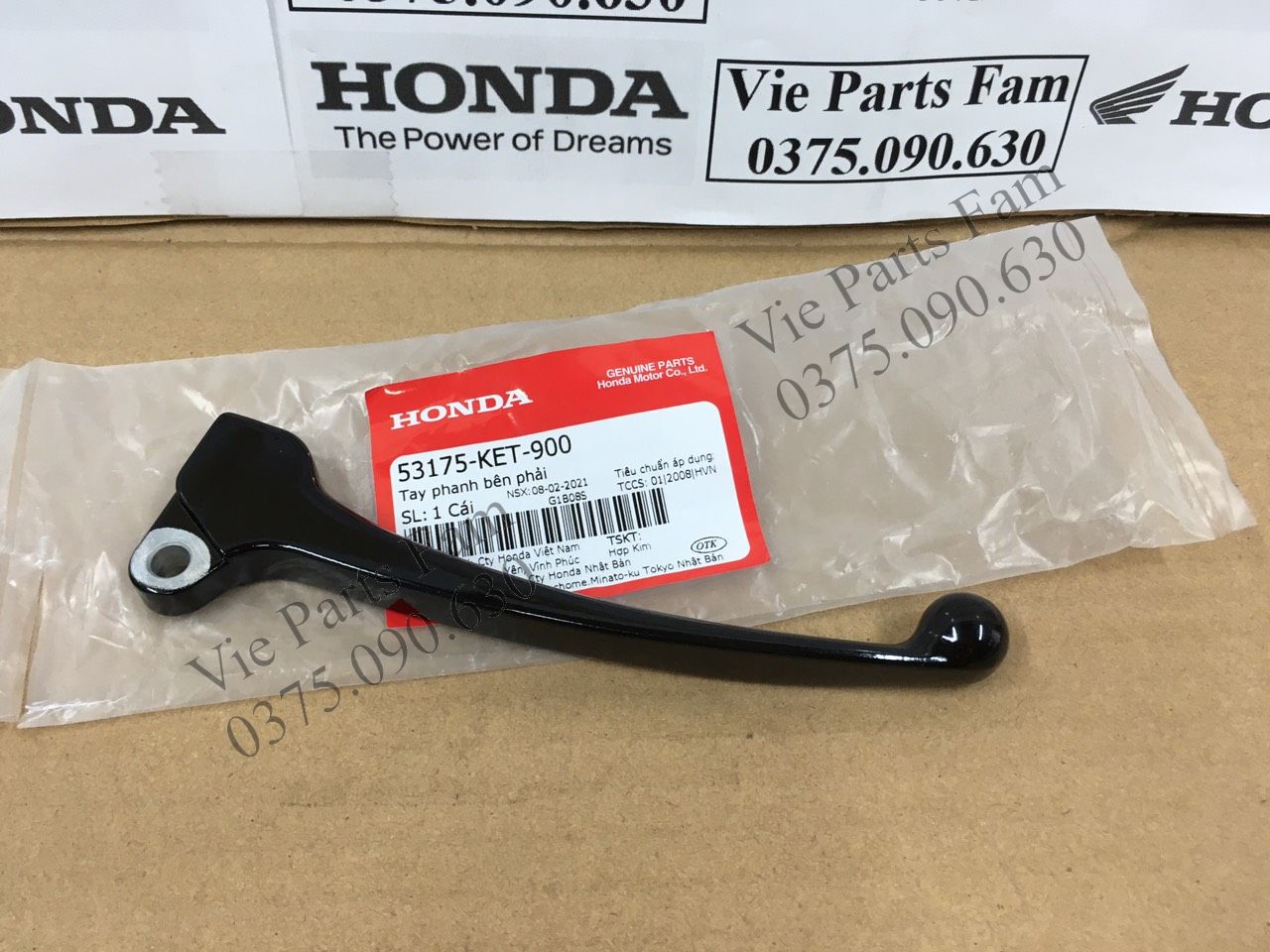 Tay thắng Wave alpha đời đầu hàng din Honda mới 100%