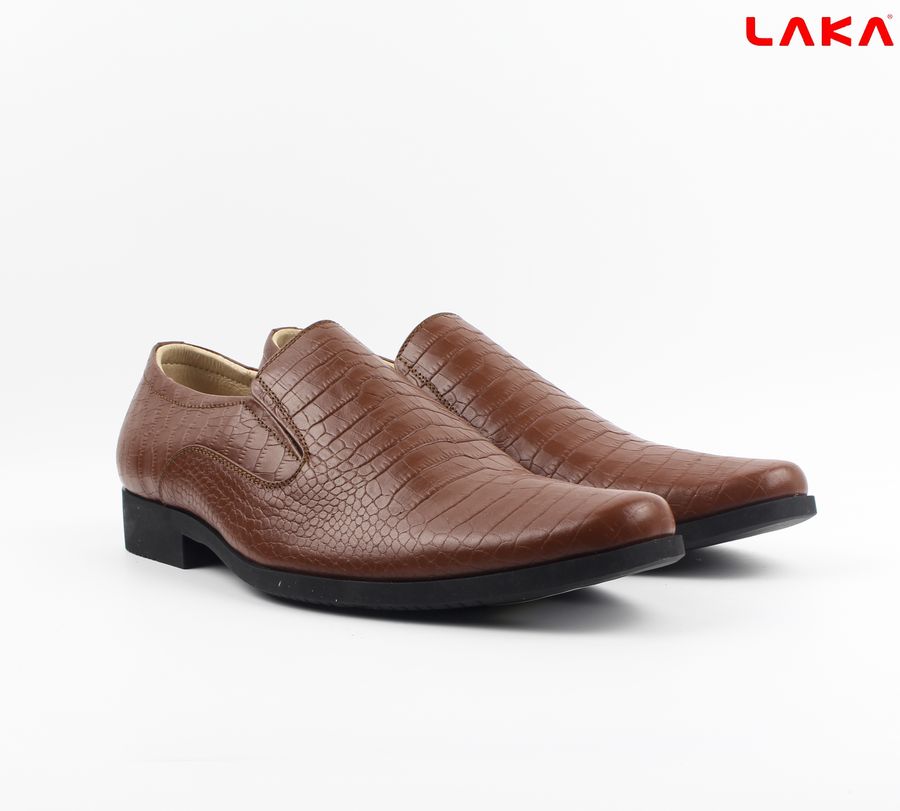 Giày nam da bò thật LAKA 113